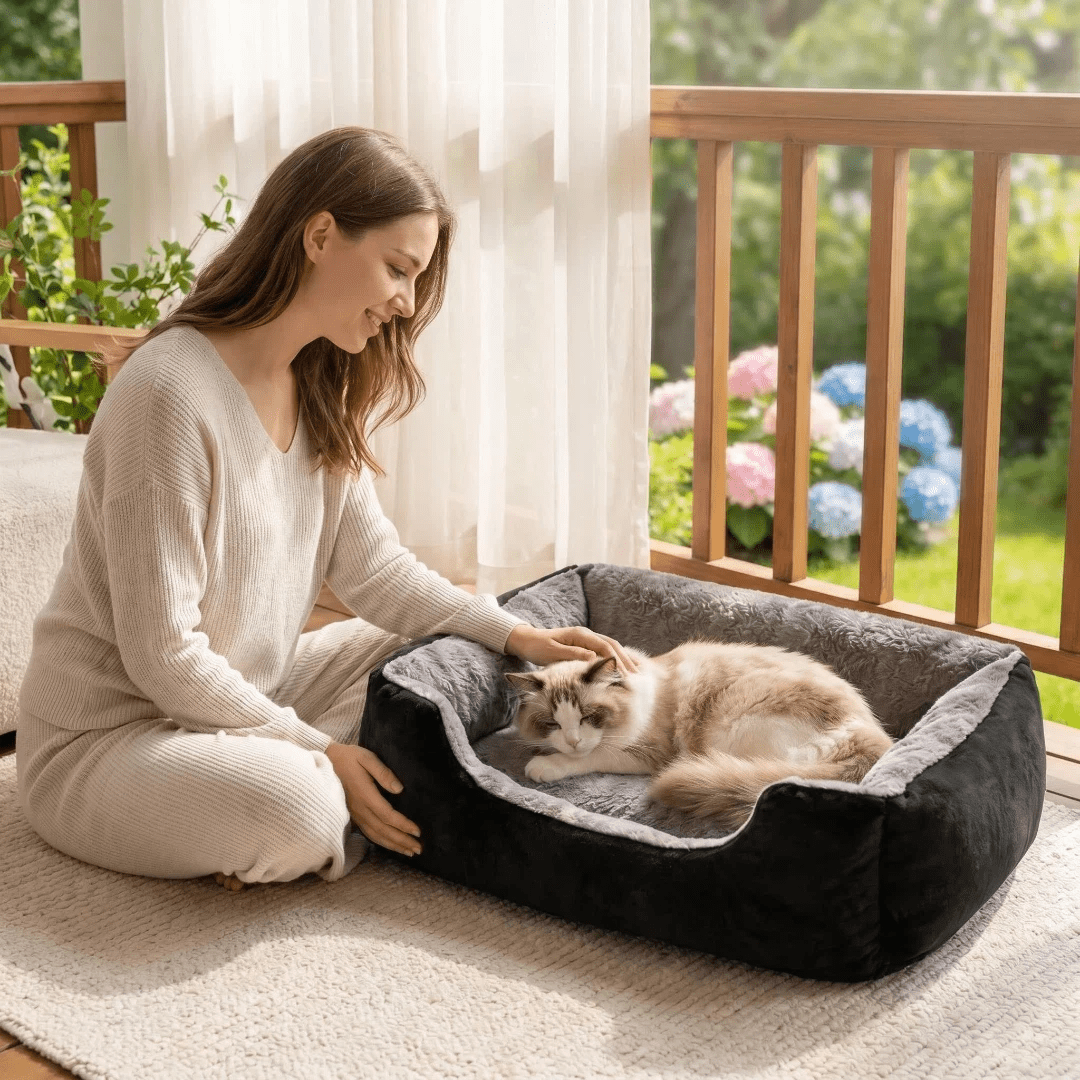 1pc Dog House, All-Season Summer Warm Bed, Pet Kennel Mattress For Medium To Large Dogs