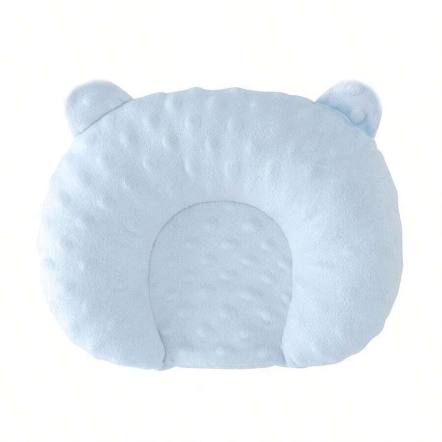 Multicolor small round bean plush pet pillow made of soft polyester for small animals, cats, and dogs.