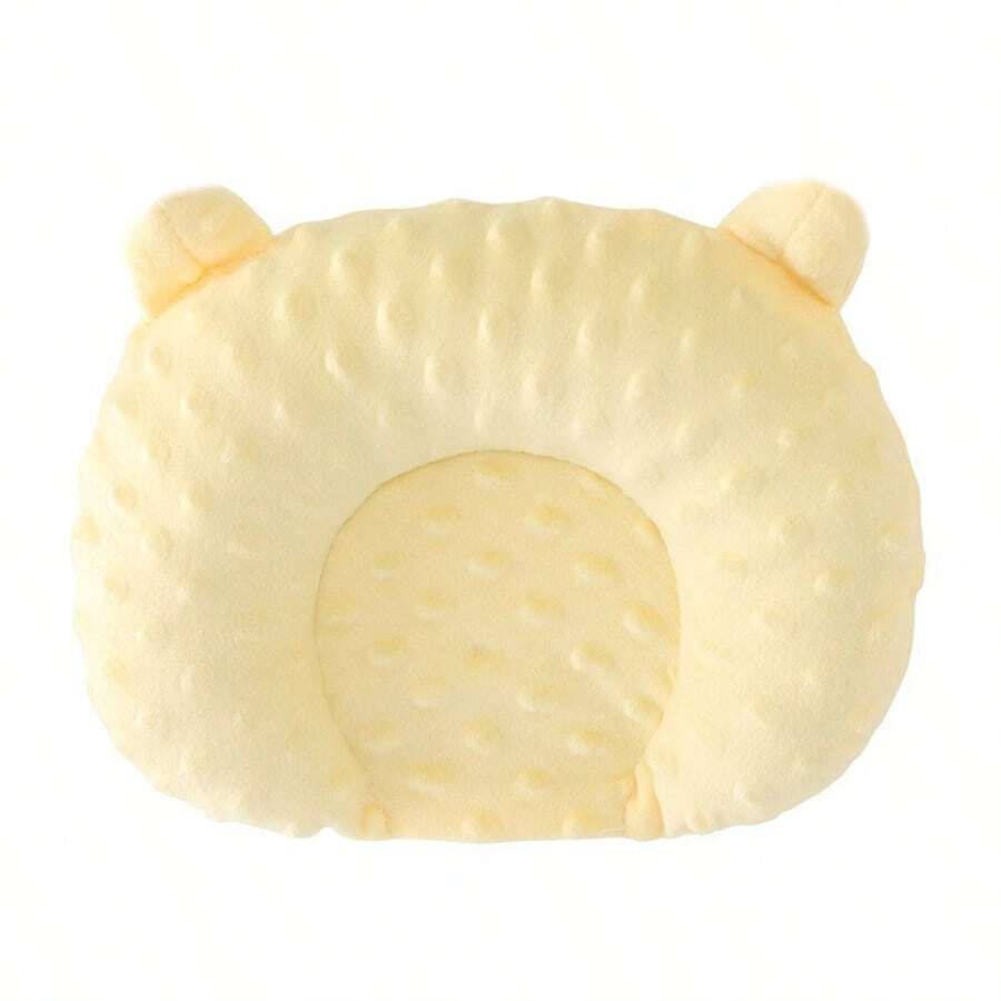 Multicolor small round bean plush pet pillow made of soft polyester for small animals, cats, and dogs.