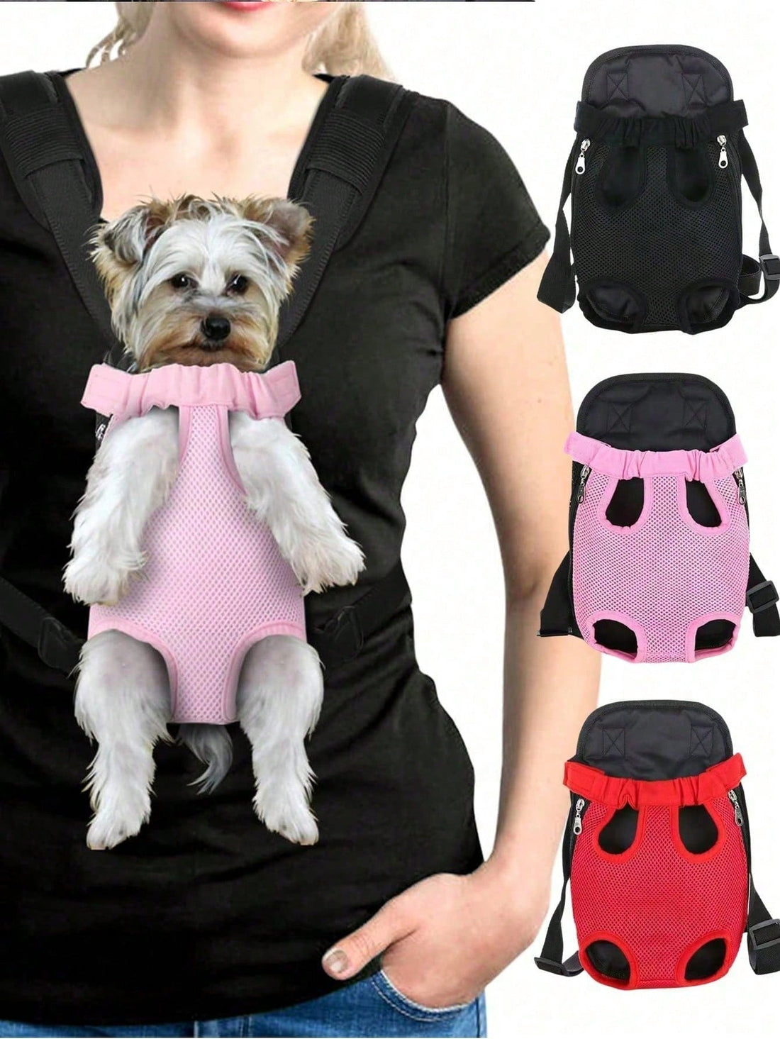 A Daily Breathable Pet Carrier Bag, With A Smaller Size, Suitable For Small Dogs And Cats, Suitable For Dogs Going Outdoors, Dog Supplies, Keeping Puppies, Cat Carrier Bag, Dog Carrier Bag, Christmas Holiday Gift