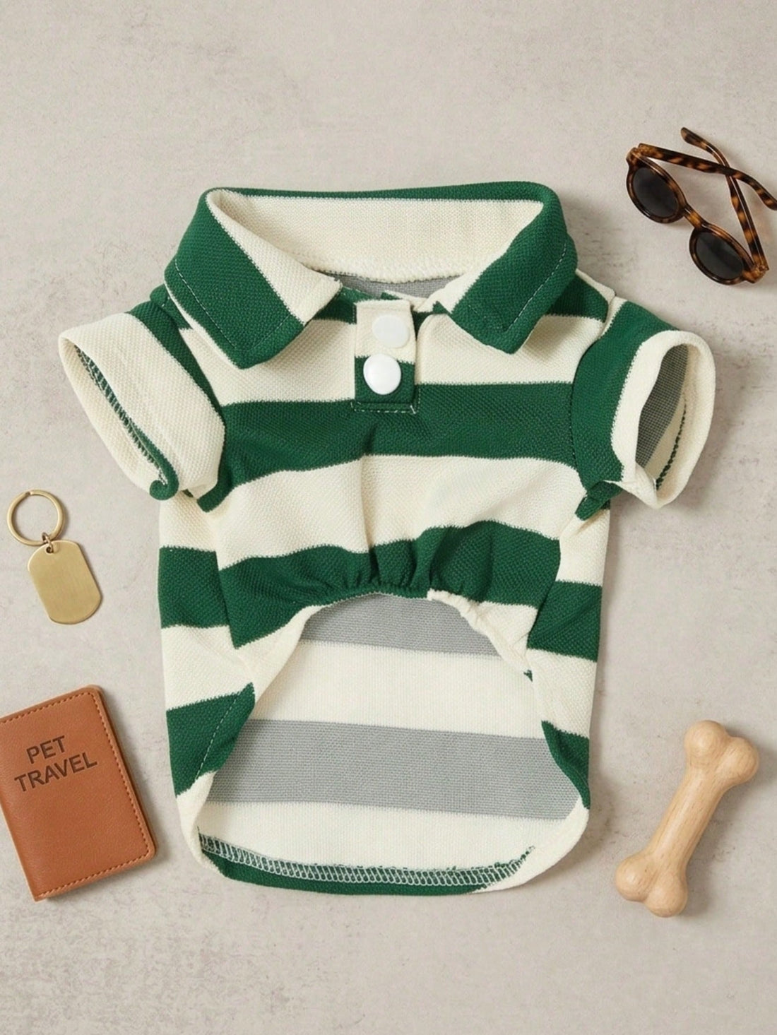 Blue Lightweight Casual Pet Clothes Thin Summer Breathable Comfortable Dog/Cat Tees, Fashionable Style, Spring/Summer