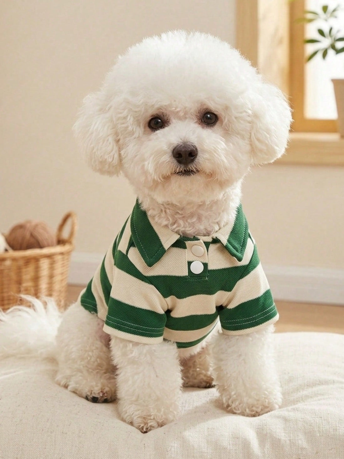 Blue Lightweight Casual Pet Clothes Thin Summer Breathable Comfortable Dog/Cat Tees, Fashionable Style, Spring/Summer