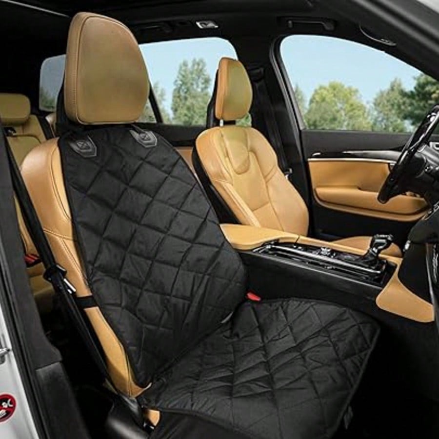 Front Seat Cover / Pet Car Seat Protector / Foldable & Easy To Clean / Convenient Storage / Suitable For Cars, Trucks And SUVs Front Seat Universal Size