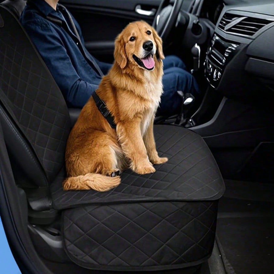 Front Seat Cover / Pet Car Seat Protector / Foldable & Easy To Clean / Convenient Storage / Suitable For Cars, Trucks And SUVs Front Seat Universal Size