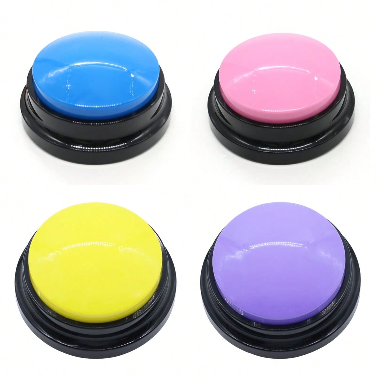 ENSSU Dog Voice Recording Button, Pet Communication Training Buzzer, Teach Dogs To Talk, Battery-Free, Gift, Promotional Item, Celebration Gift