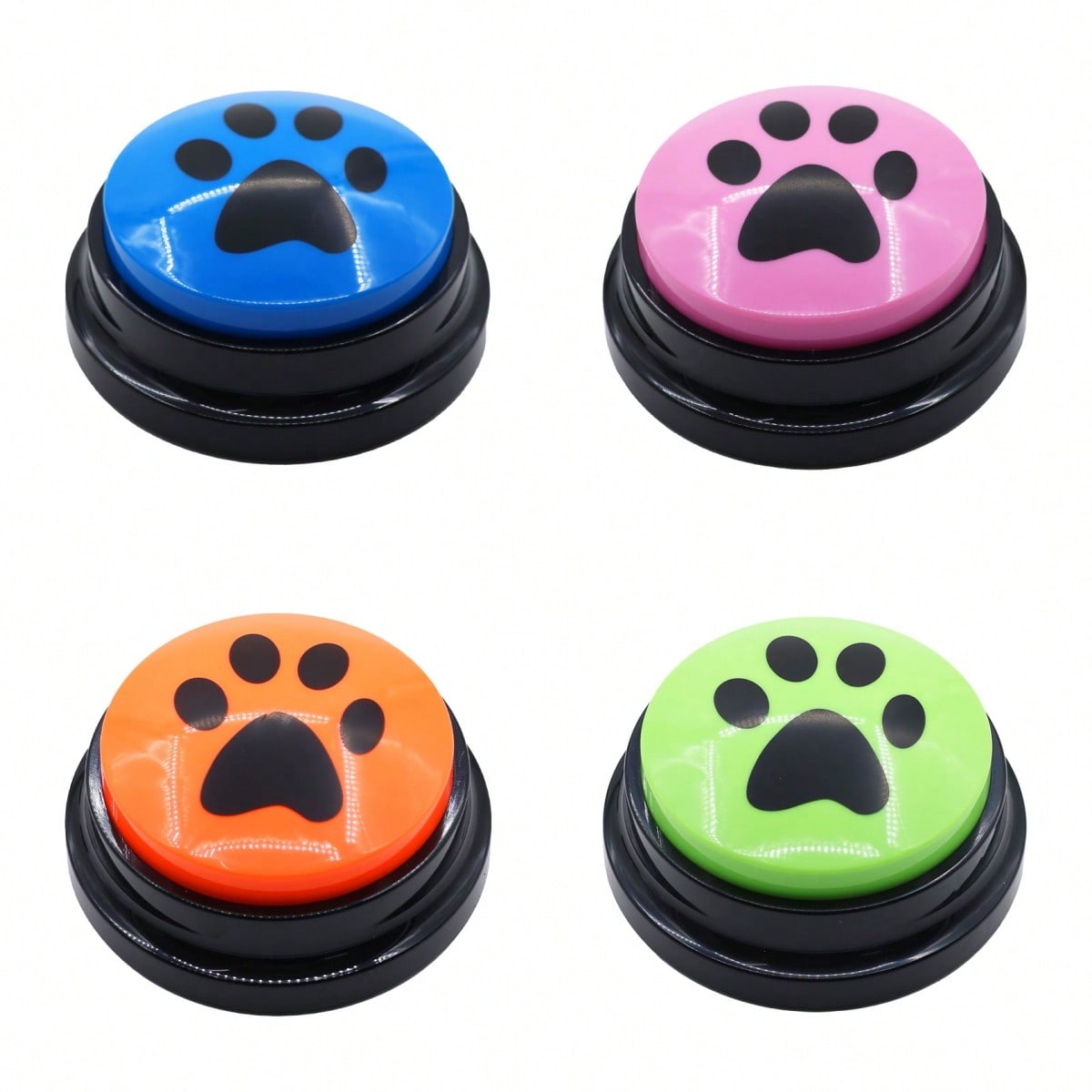 ENSSU Dog Voice Recording Button, Pet Communication Training Buzzer, Teach Dogs To Talk, Battery-Free, Gift, Promotional Item, Celebration Gift