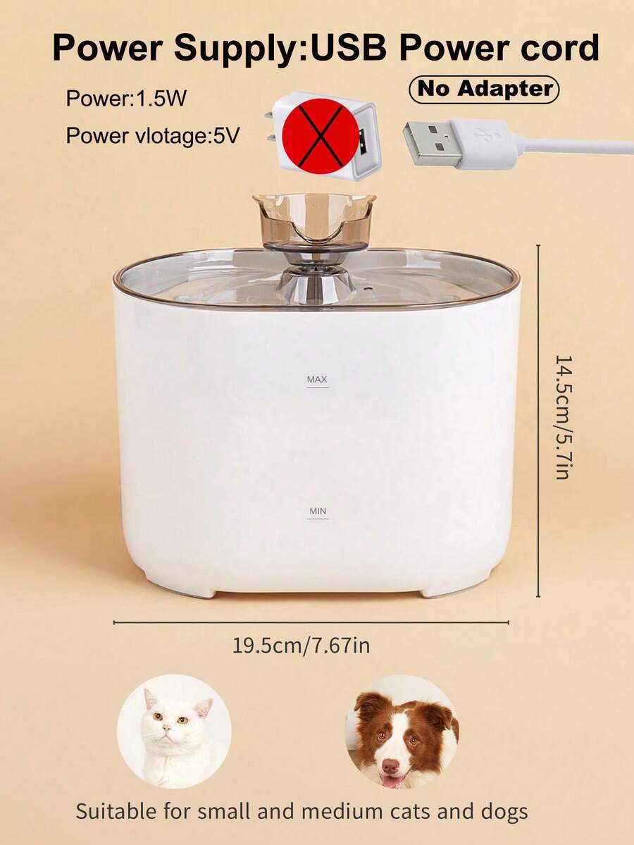 Blue replacement filter cartridge for pet automatic water fountains suitable for small and medium cats and dogs.