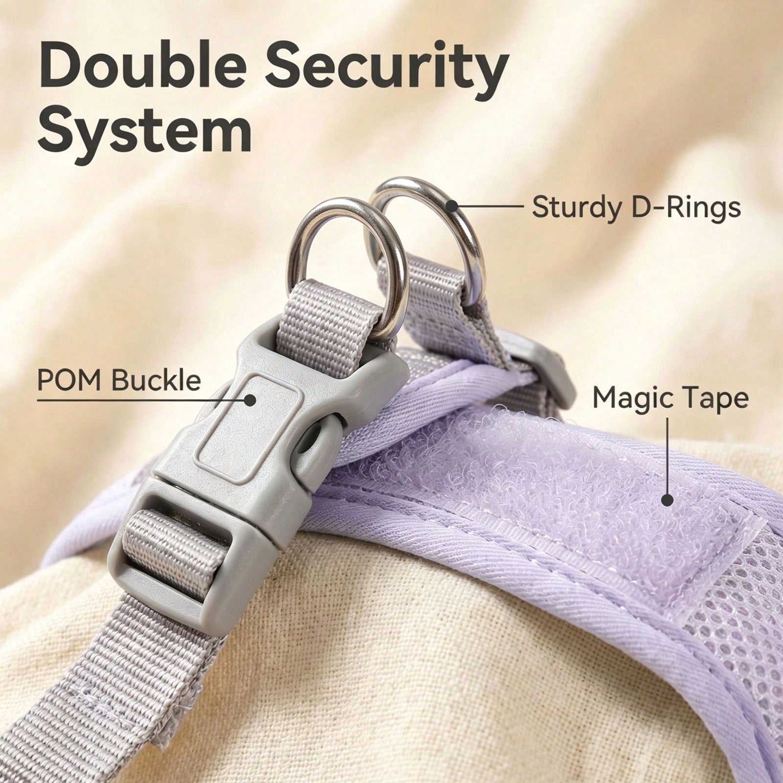 Colorblock reflective no-pull pet harness and 1.5m leash set for cats and small to medium dogs, featuring adjustable straps, breathable mesh, and anti-escape vest design.