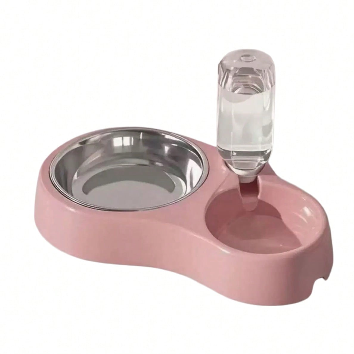 2-In-1 Stainless Steel Pet Food & Water Bowl, Suitable For Small/Medium Cats, Dogs, Rabbits And Other Pets