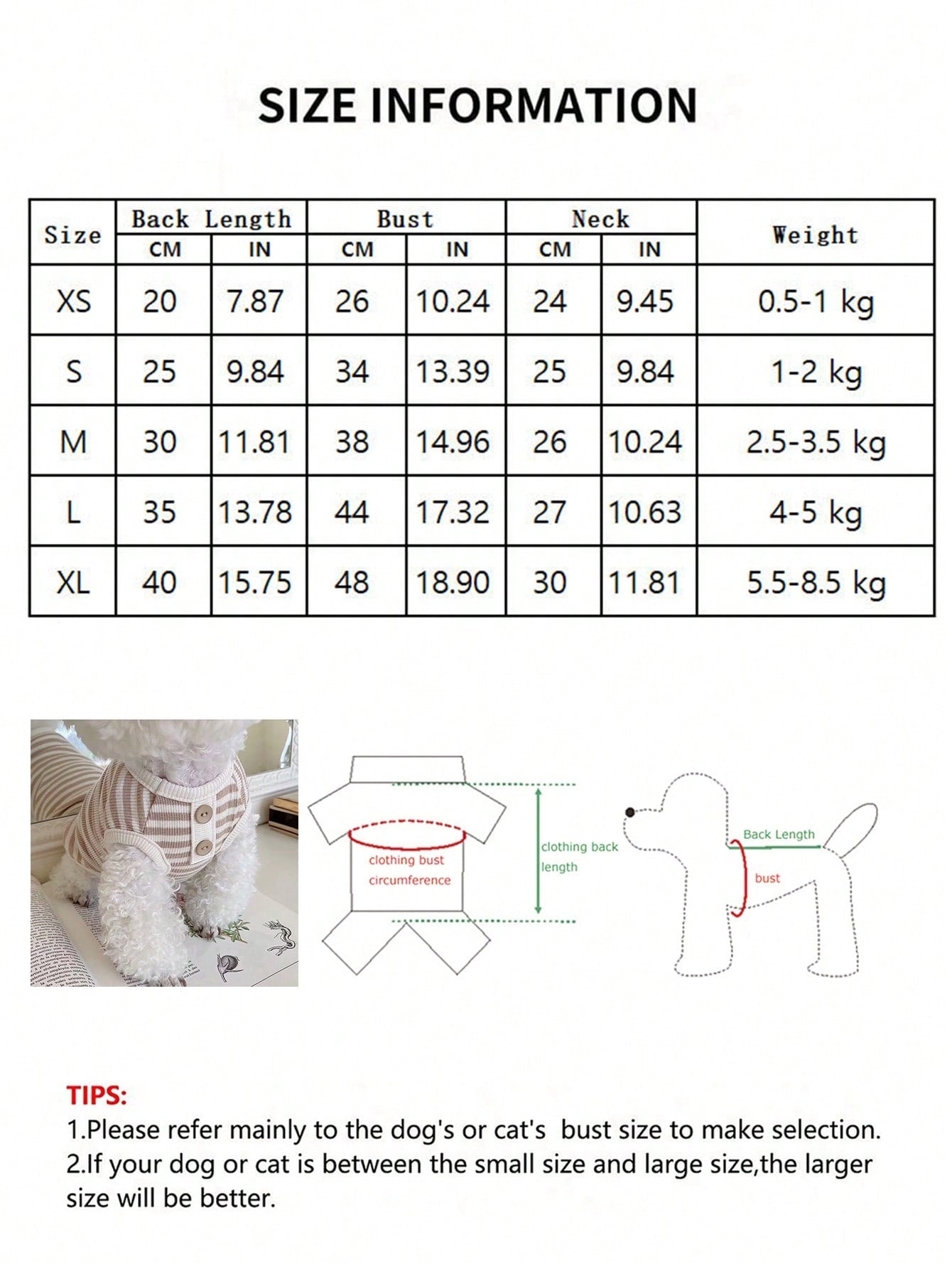 1PC Minimalist Striped Knit Pet Vest, Spring Summer Two-Leg Clothes For Small Medium Dogs Cats Teddy Bichon