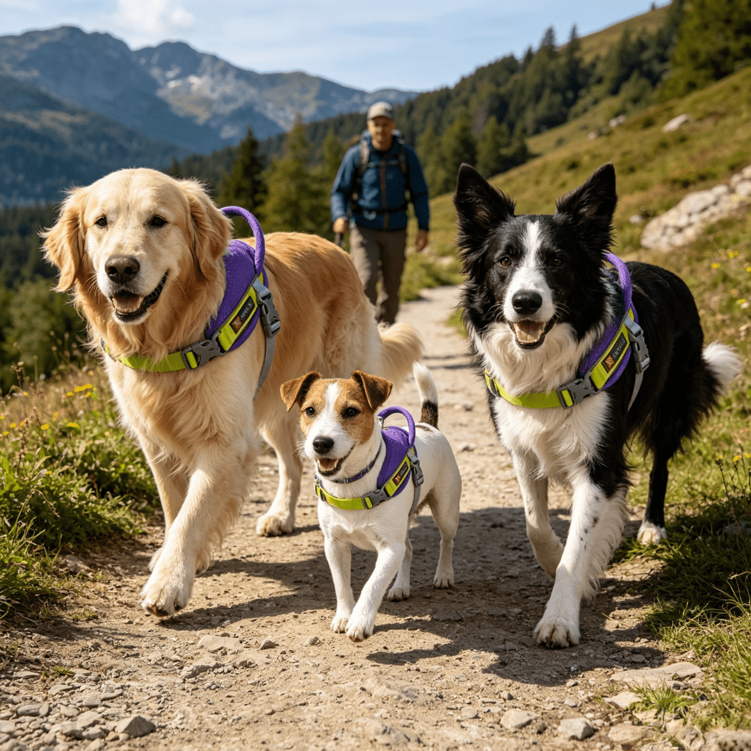 Anti-Pull Anti-Escape Reflective Pet Harness, Comfortable Breathable Mesh Lining, High-Quality Space Aluminum Leash D-Ring, Lightweight No-Burden Design, Anti-Pull Auxiliary Handle, Suitable For Medium And Small Dogs, Home And Outdoor Use. Close-Range