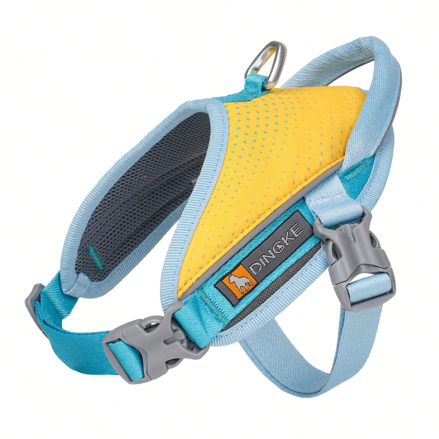 Anti-Pull Anti-Escape Reflective Pet Harness, Comfortable Breathable Mesh Lining, High-Quality Space Aluminum Leash D-Ring, Lightweight No-Burden Design, Anti-Pull Auxiliary Handle, Suitable For Medium And Small Dogs, Home And Outdoor Use. Close-Range