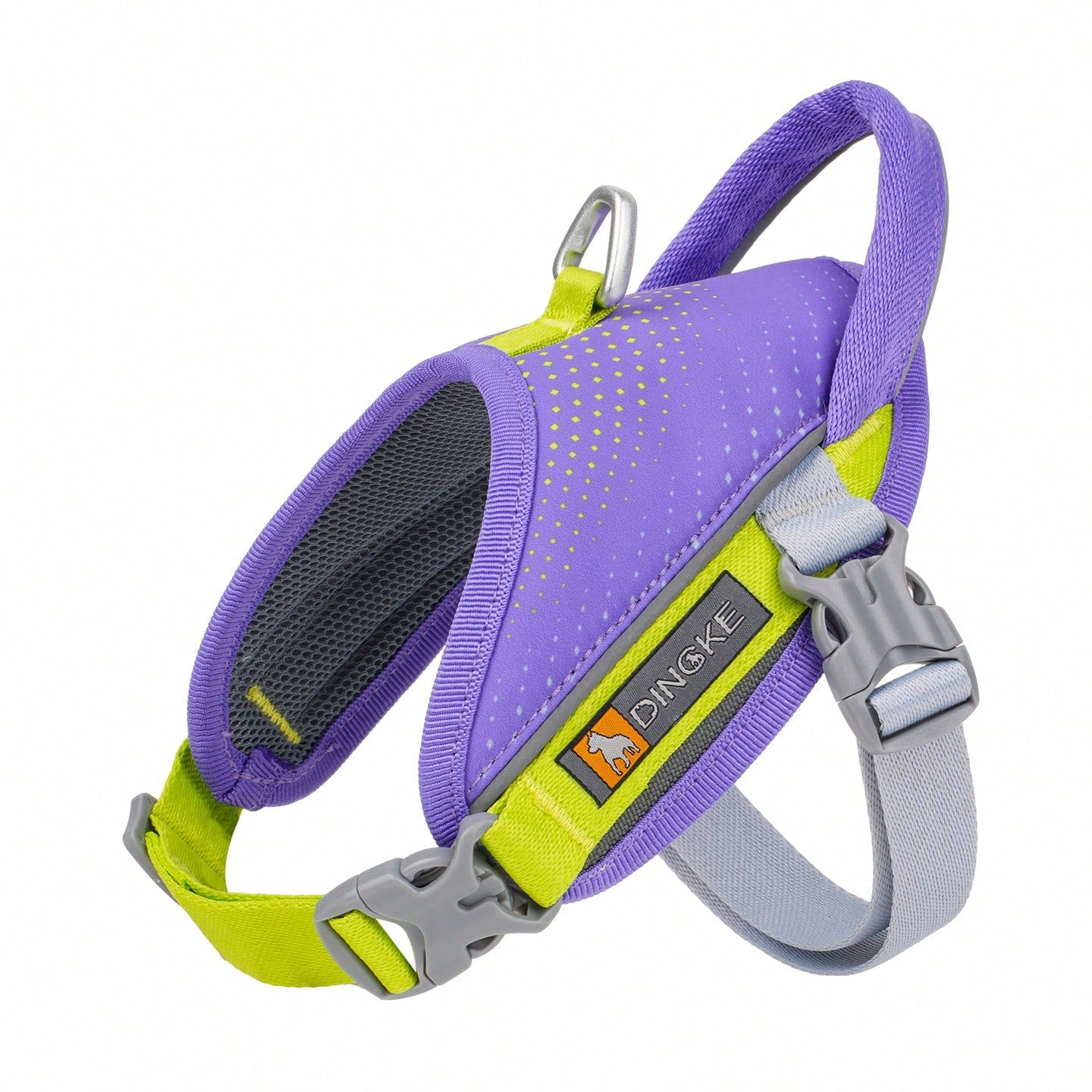 Anti-Pull Anti-Escape Reflective Pet Harness, Comfortable Breathable Mesh Lining, High-Quality Space Aluminum Leash D-Ring, Lightweight No-Burden Design, Anti-Pull Auxiliary Handle, Suitable For Medium And Small Dogs, Home And Outdoor Use. Close-Range