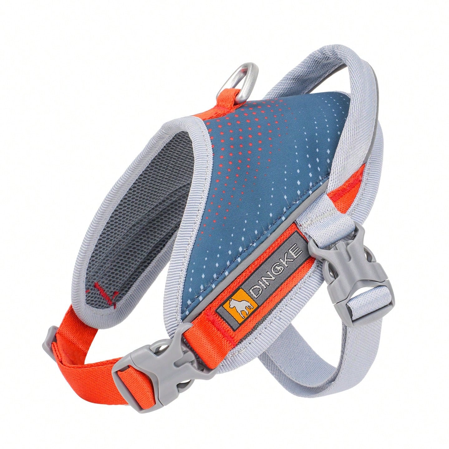 Anti-Pull Anti-Escape Reflective Pet Harness, Comfortable Breathable Mesh Lining, High-Quality Space Aluminum Leash D-Ring, Lightweight No-Burden Design, Anti-Pull Auxiliary Handle, Suitable For Medium And Small Dogs, Home And Outdoor Use. Close-Range