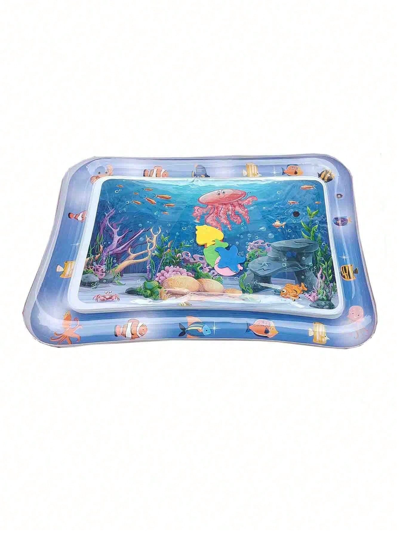 1pc Pet Ice Mat Dog Cooling Pad Summer Cat Cooling Mat Summer Cooling Pet Inflatable Water Splash Mat Climbing Mat, Thickened Pet Water Splash Mat, Pet Toy