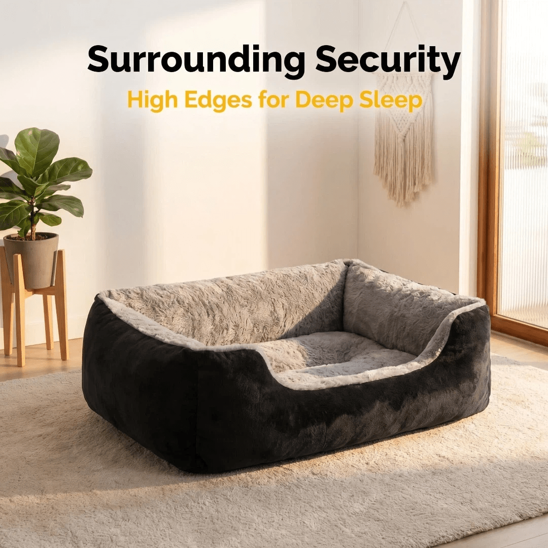 XXL Orthopedic Dog Bed – Washable, Waterproof, Non-Skid, Removable Cover, Large Pet Couch Sofa For Extra Large Dogs, Cats & Puppies