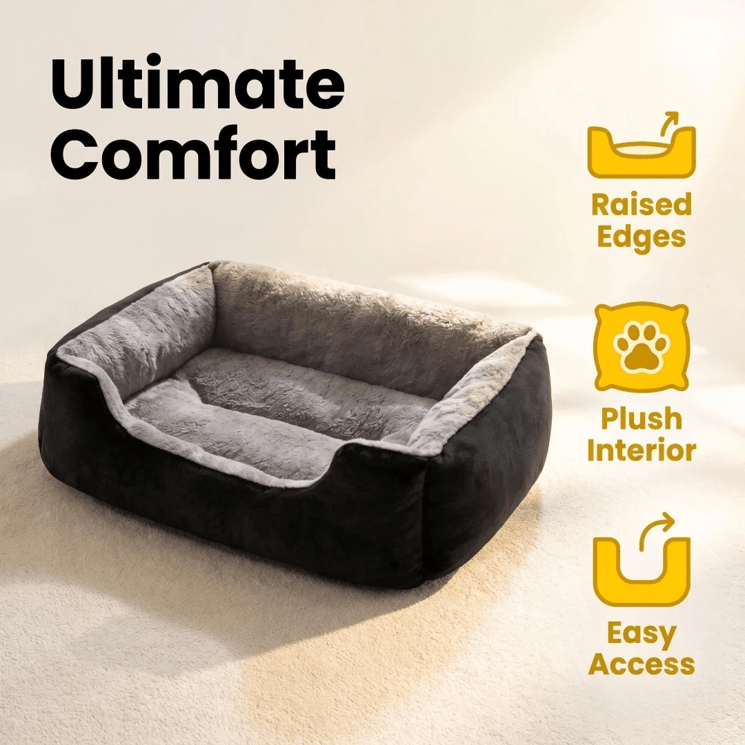 XXL Orthopedic Dog Bed – Washable, Waterproof, Non-Skid, Removable Cover, Large Pet Couch Sofa For Extra Large Dogs, Cats & Puppies