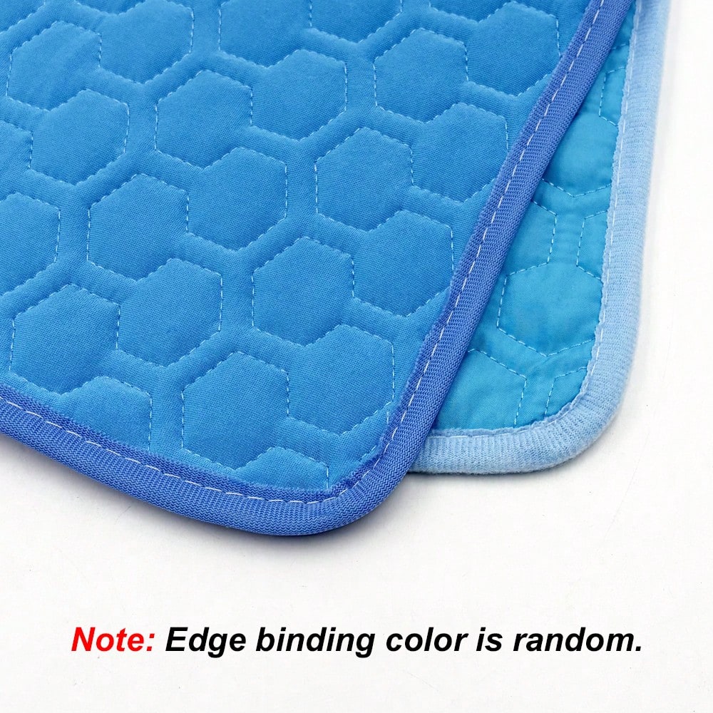1pc Small Pet Cooling Mat, Hamster & Rabbit Sleep Pad, Pet Bed Mat With Cooling Effect For Summer, Non-Slip Cage Pad Suitable For Cats, Dogs & Small Pets, Indoor Cooling