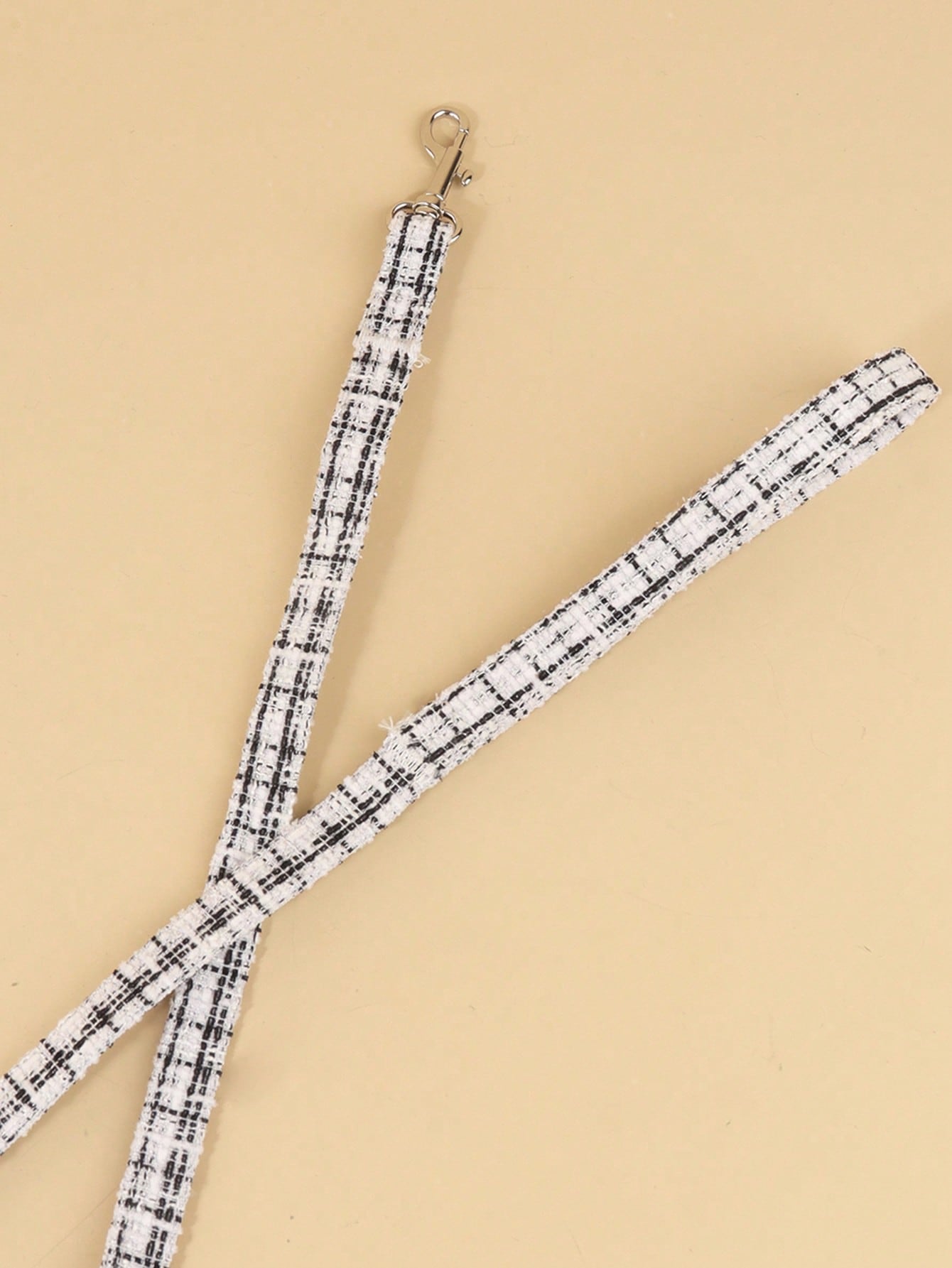 1 Set Cute Polyester Collar, Harness And Leash Set, Suitable For Small Teddy Bear Outdoor Use (Not Suitable For Large Dogs)