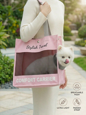 Universal Pet Shoulder Bag, Small Dog Handbag, Cat Shoulder Bag, Cat Tote Bag, Cat Carrier Bag For Outdoor Use