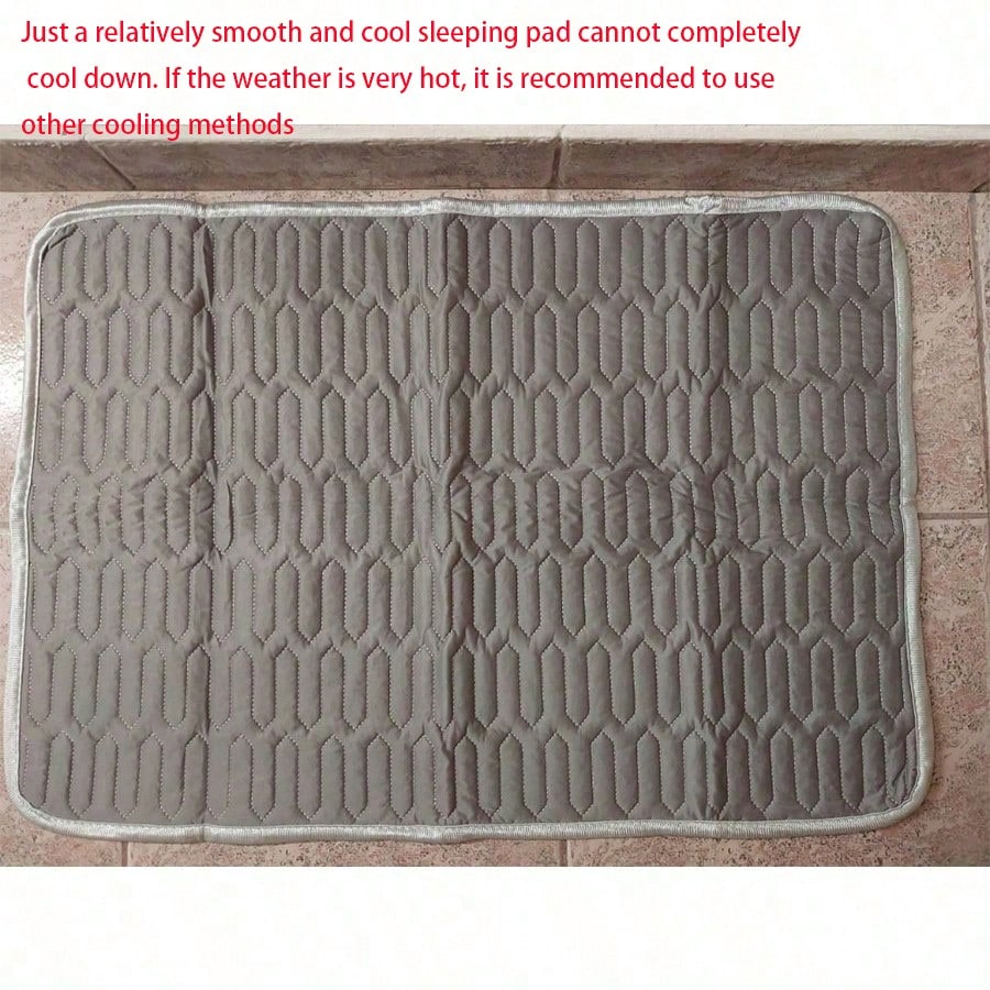 Plus Size Pet Cat Dog Cooling Mat | 5 Sizes Available | Breathable Mesh Fabric | Summer Pet Cooling Pad | Ice Silk Pet Cooling Mat | Suitable For Bed And Sofa