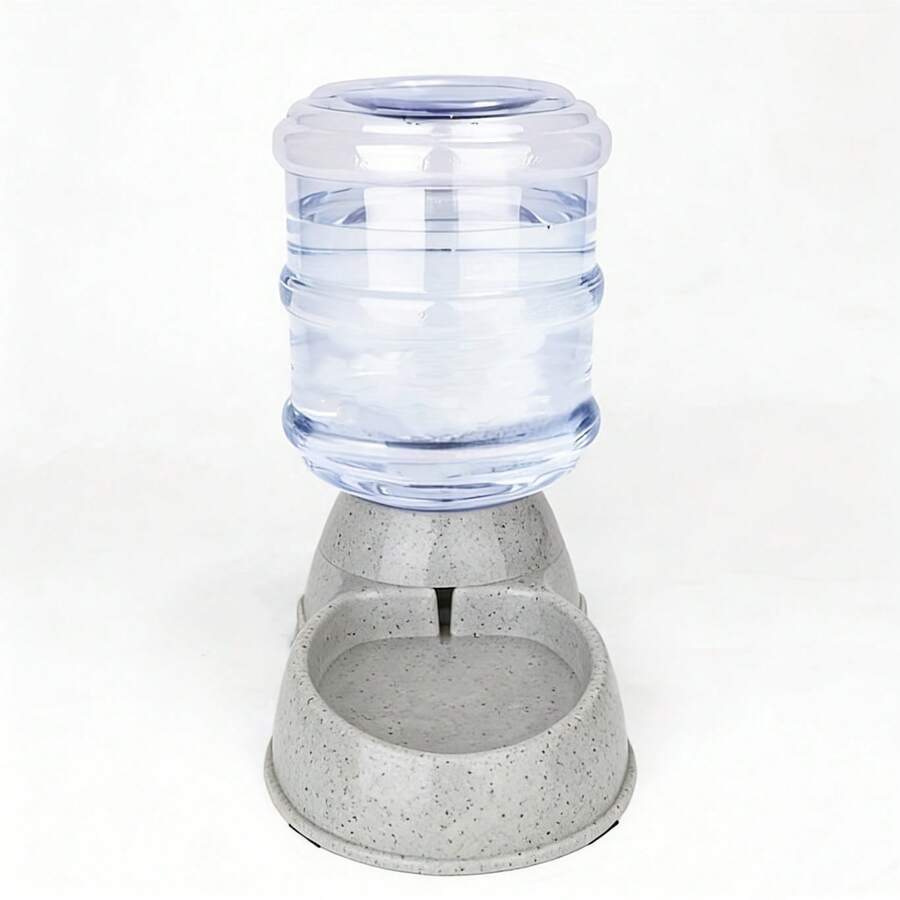 3.8L automatic pet feeder and leak-proof water dispenser designed for cats and dogs.