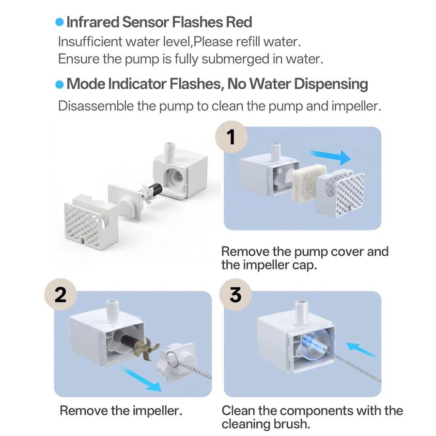 Silver stainless steel automatic cat water fountain with rechargeable battery and motion sensor