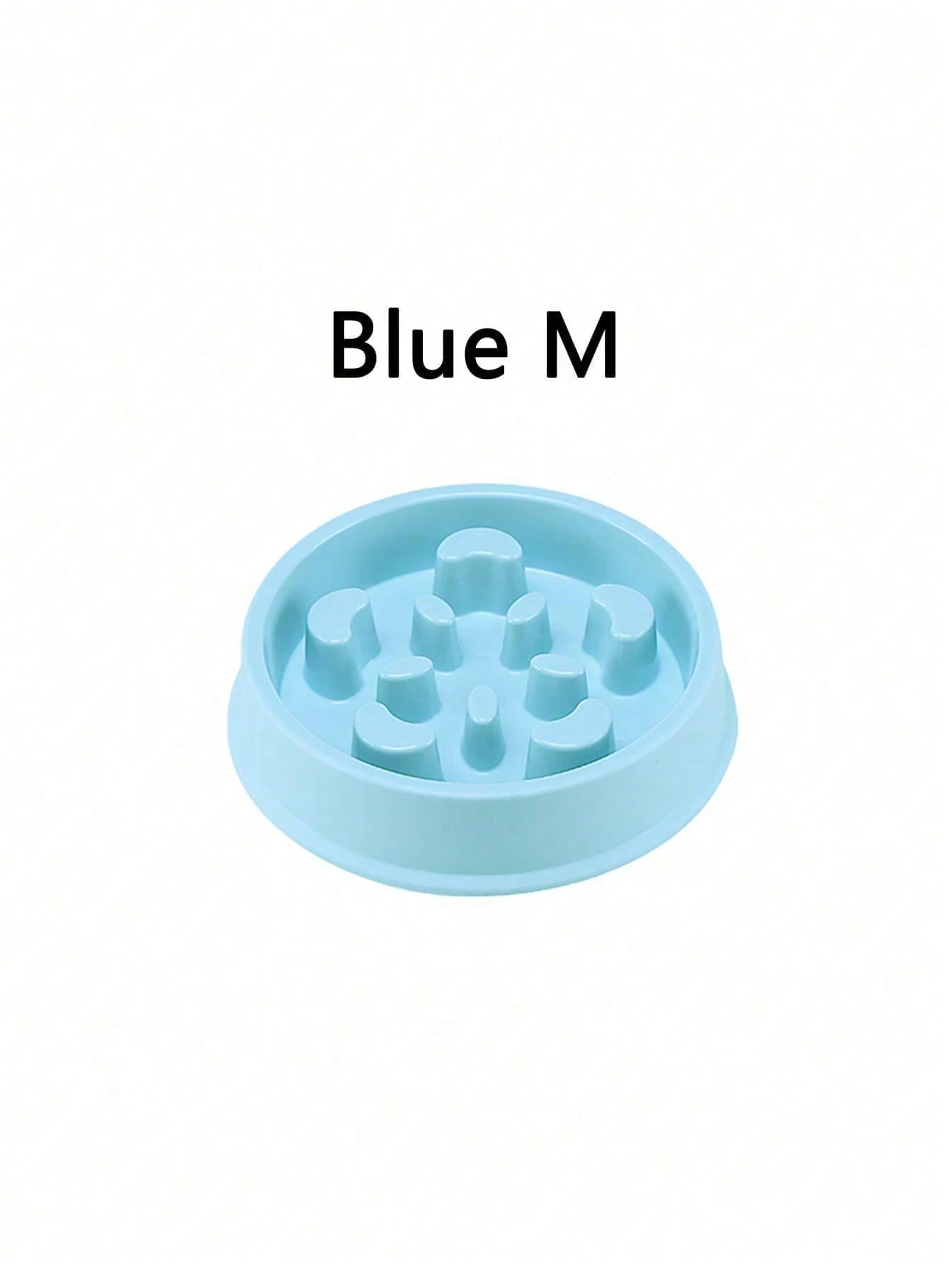 Portable Plastic Slow Feeder Eat Slow Cat Dog Bowl Puppy Kitten Feeding Food Dish Pets Slowly Puzzle Feeders Anti Choke Bowl