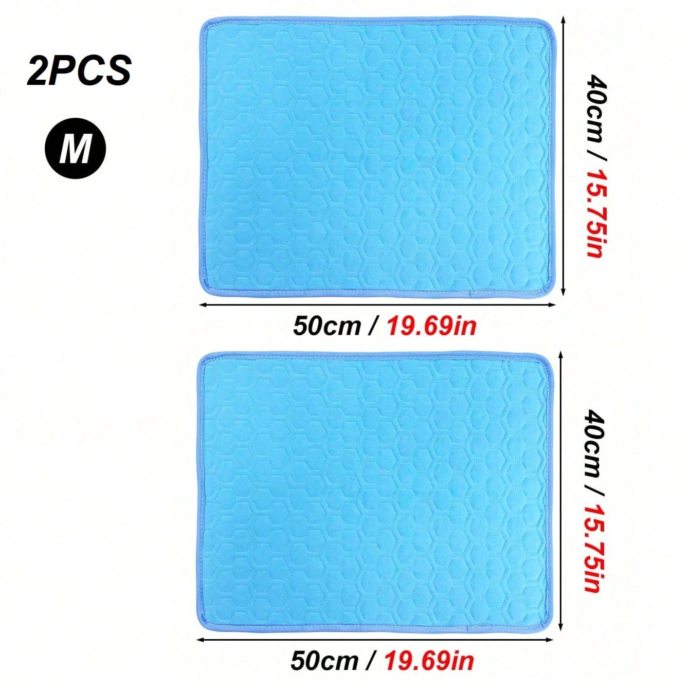 1pc Small Pet Cooling Mat, Hamster & Rabbit Sleep Pad, Pet Bed Mat With Cooling Effect For Summer, Non-Slip Cage Pad Suitable For Cats, Dogs & Small Pets, Indoor Cooling