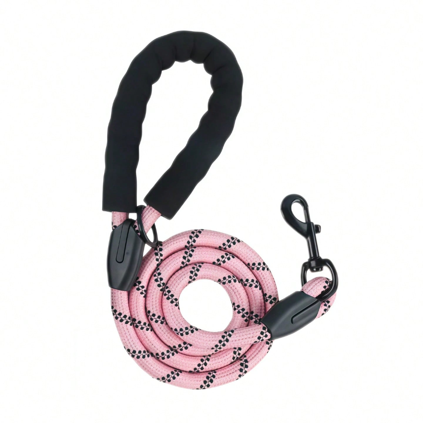 Reflective dog harness and 1.5m leash set with breathable colorblock polyamide chest strap for cats, puppies, and small to large dogs