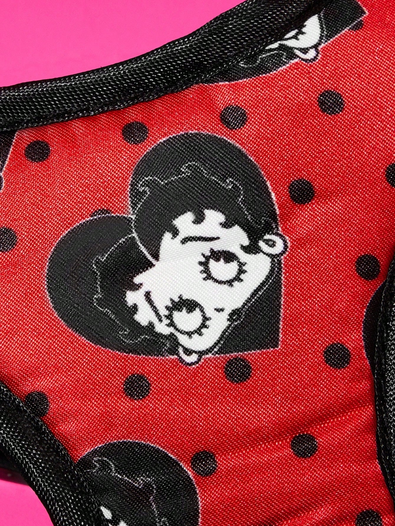 Multicolor cartoon pattern polyester pet harness and leash set with adjustable harness length for cats and dogs