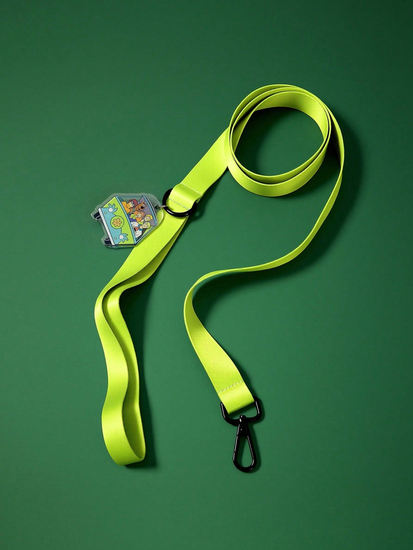 Multicolor cartoon pattern pet collar and leash set with adjustable polyester straps and portable storage bag for cats and dogs