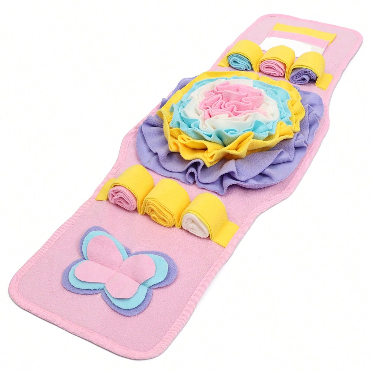 Scent Hound Paradise Dog Scavenger Hunt Watch-Shaped Sniffing Mat Puzzle Game, Interactive Training, Chew Toy, Suitable For All Seasons