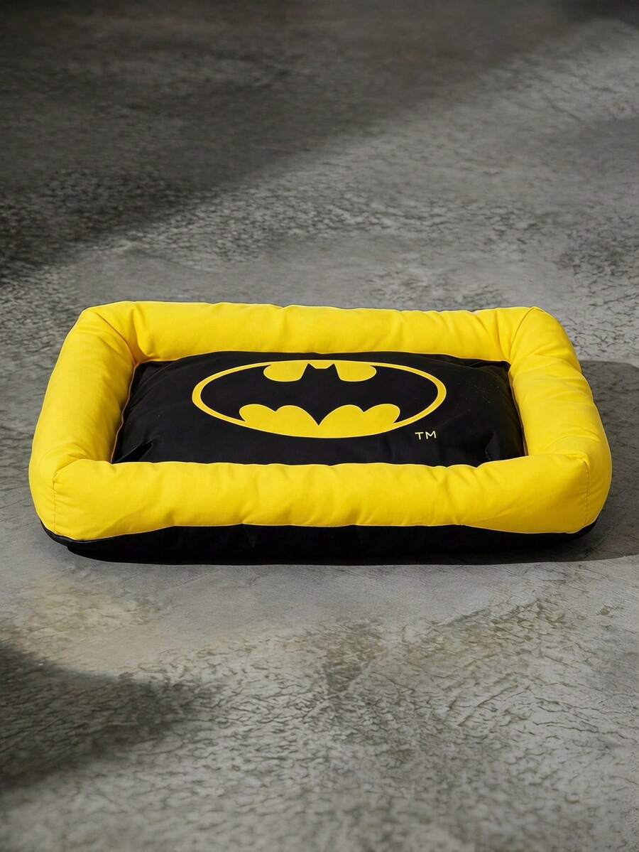 Yellow SpongeBob SquarePants memory foam pet nest bed for cats and dogs