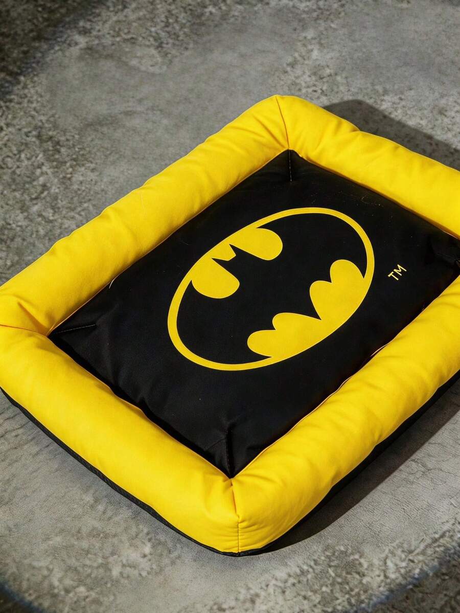 Yellow SpongeBob SquarePants memory foam pet nest bed for cats and dogs