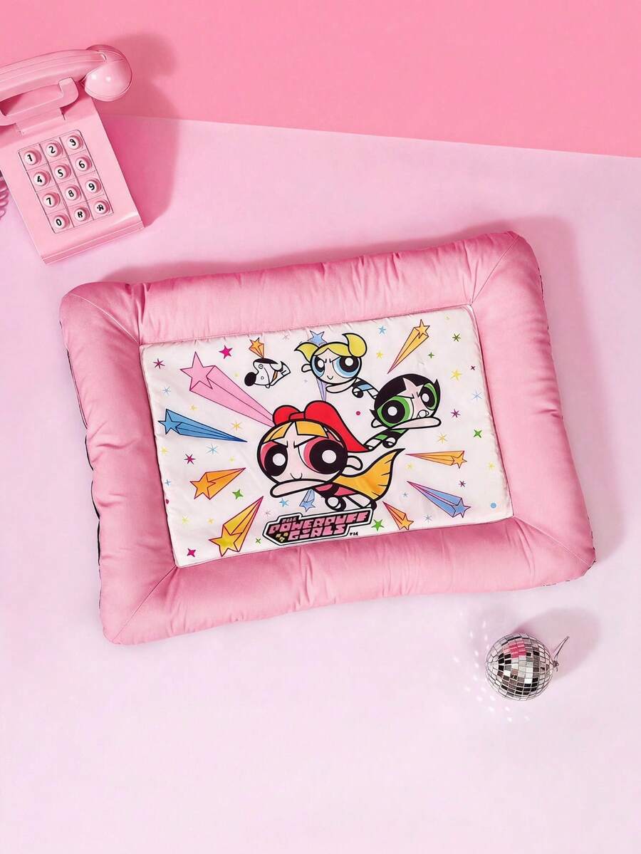 Yellow SpongeBob SquarePants memory foam pet nest bed for cats and dogs